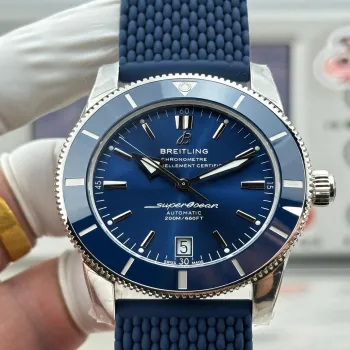 Breitling Superocean Heritage AB2020161C1S1 Replica - Blauwe Wijzerplaat Rubberen Band