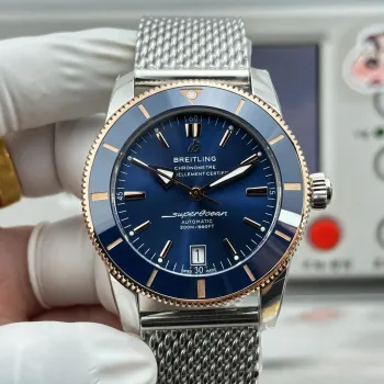 Breitling Superocean Heritage UB2010161C1A1 Replica - Blauwe Wijzerplaat Milanese Armband