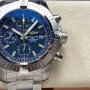 Breitling Avenger A13317101C1A1 Replica - Blauwe Wijzerplaat Roestvrij Staal