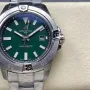 Breitling Avenger A17328101L1A1 Replica - Groene Wijzerplaat Geribbelde Lunette