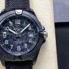 Breitling Avenger S32320101B1X1 Replica - Zwarte Wijzerplaat Geribbelde Lunette