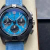 Breitling Avenger Chronograph SB0146101L1X1 Replica - Blauwe Wijzerplaat Roestvrij Staal