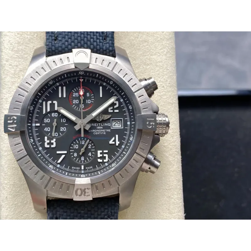 Breitling Avenger Bandit E13383101M1W1-CUSTOM EDITION Replica - Grijze Wijzerplaat Titanium
