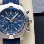 Breitling Avenger A13317101C1X1 Replica - Blauwe Wijzerplaat Roestvrij Staal