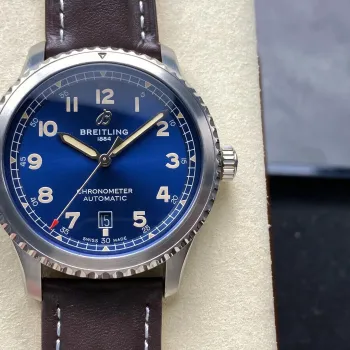 Breitling Aviator 8 Automatic 41 A17315101C1X1 Replica - Blauwe Wijzerplaat Roestvrij Staal