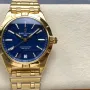 Breitling Chronomat Dames K103801A1C1K1 Replica - Blauwe Wijzerplaat Geribbelde Lunette