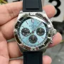 Breitling Chronomat PB0134101C1S1 Replica - IJsblauwe Wijzerplaat Geribbelde Lunette