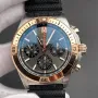 Breitling Chronomat UB0134101B1S1 Replica - Grijze Wijzerplaat Geribbelde Lunette