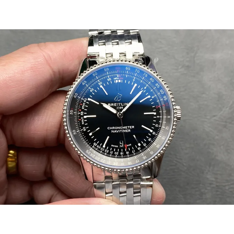 Breitling Navitimer Automatic A17325241B1A1 Replica - Zwarte Wijzerplaat Navitimer