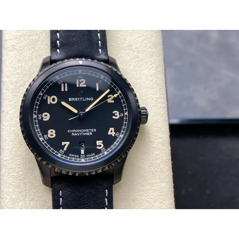 Breitling Navitimer 8 Automatic 41 17314101B1X1 Replica - Zwarte Wijzerplaat Roestvrij Staal