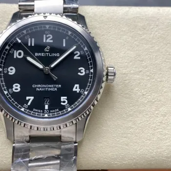 Breitling Navitimer 8 Automatic 41 A17314101B1A1 Replica - Zwarte Wijzerplaat Roestvrij Staal