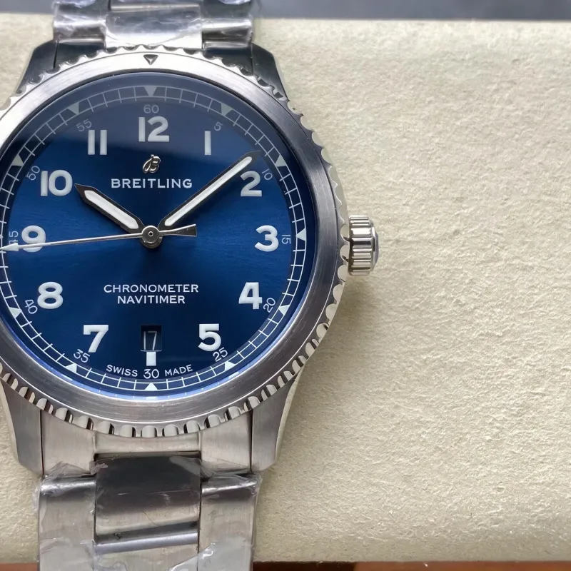 Breitling Navitimer 8 Automatic A17314101C1A1 Replica - Blauwe Wijzerplaat Roestvrij Staal