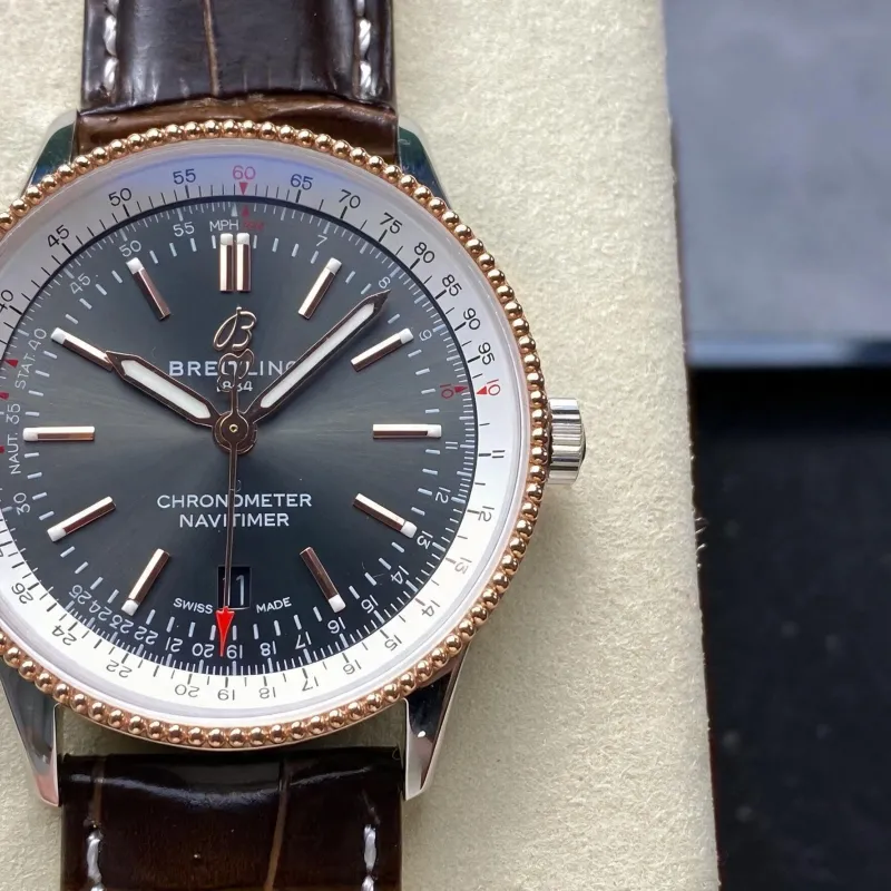 Breitling Navitimer U17326211M1P1 Replica - Grijze Wijzerplaat Tweekleurig