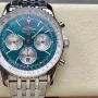 Breitling Navitimer AB0137211C1A1 Replica - Blauwe Wijzerplaat Geribbelde Lunette