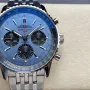 Breitling Navitimer AB0138241C1A1 Replica - Blauwe Wijzerplaat Geribbelde Lunette