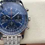 Breitling Navitimer AB0139241C1A1 Replica - Blauwe Wijzerplaat Geribbelde Lunette