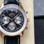 Breitling Navitimer RB0138211B1P1 Replica - Zwarte Wijzerplaat Geribbelde Lunette