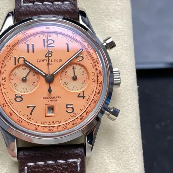 Breitling Premier AB0145331K1P2 Replica - Copper Roestvrij Staal