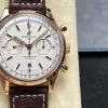 Breitling Premier RB0118371G1P1 Replica - Zilveren Wijzerplaat Tweekleurig