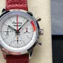 Breitling Top Time B01 Chronograph Ford Mustang AB0176A71A1X1 Replica - Witte Wijzerplaat