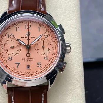 Breitling Premier B01 Chronograph 42 AB0145331K1P2 Replica - Copper Roestvrij Staal