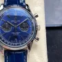 Breitling Premier AB0118A61C1P2 Replica - Blauwe Wijzerplaat Roestvrij Staal