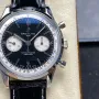 Breitling Premier AB0118371B1P2 Replica - Zwarte Wijzerplaat Roestvrij Staal