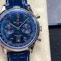 Breitling Premier AB0145171C1P2 Replica - Blauwe Wijzerplaat Roestvrij Staal