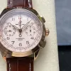 Breitling Premier B09 Chronograph 40 Rose Gold RB0930371G1P1 Replica - Zilveren Wijzerplaat