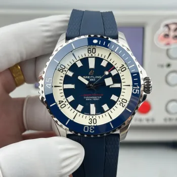 Breitling Superocean Automatic 46 A17378211B1S1 Replica - Cream Rubberen Band
