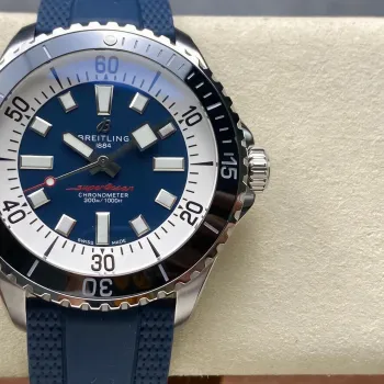 Breitling Superocean 42 A17376211C1S1 Replica - Blauwe Wijzerplaat Roestvrij Staal