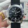 Breitling Superocean Heritage AB201012 Replica - Zwarte Wijzerplaat Rubberen Band