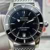 Breitling Superocean Heritage AB2010121B1A1 Replica - Zwarte Wijzerplaat Milanese Armband