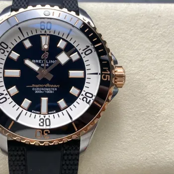 Breitling Superocean Automatic 42 U17375211B1S1 Replica - Zwarte Wijzerplaat Tweekleurig