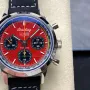 Breitling Top Time B01 Classic Cars A25310241K1X1 Replica - Rode Wijzerplaat Roestvrij Staal