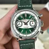 Breitling Top Time Chronograph AB01771A1L1X1 Replica - Groene Wijzerplaat Roestvrij Staal