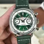 Breitling Top Time Chronograph AB01771A1L1X1 Replica - Groene Wijzerplaat Roestvrij Staal