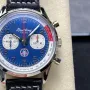 Breitling Top Time B01 Shelby Cobra AB01763A1C1X1 Replica - Blauwe Wijzerplaat Roestvrij Staal