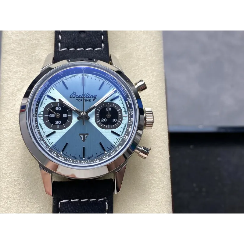 Breitling Top Time Triumph Chronograph A23311121C1X1 Replica - Blauwe Wijzerplaat
