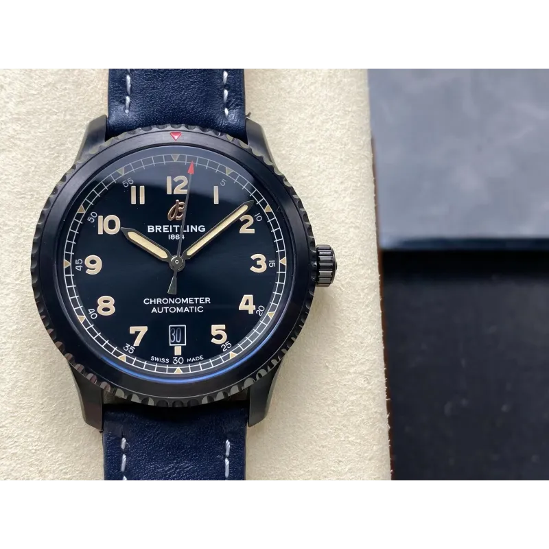 Breitling Navitimer 8 Automatic 41 17314101B1X1 Replica - Zwarte Wijzerplaat Roestvrij Staal