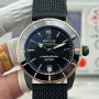 Breitling Superocean Heritage UB20303A1B1S1 Replica - Zwarte Wijzerplaat Roestvrij Staal