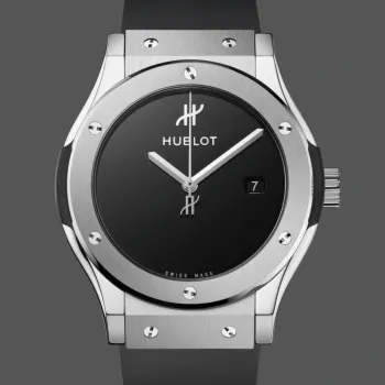 Hublot Classic Fusion 542.NX.1270.RX.MDM Replica - Zwarte Wijzerplaat Rubberen Band