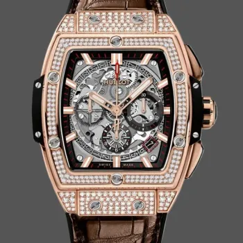 Hublot Spirit of Big Bang 641.OX.0183.LR.1704 Replica - Leren Band Rosegoud