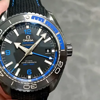 Omega Seamaster Planet Ocean 215.92.46.22.01.002 Replica - Zwarte Wijzerplaat Keramiek
