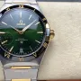 Omega Constellation 131.20.41.21.10.001 (TWO-TONE BRACELET EDITION) Replica - Groene Wijzerplaat