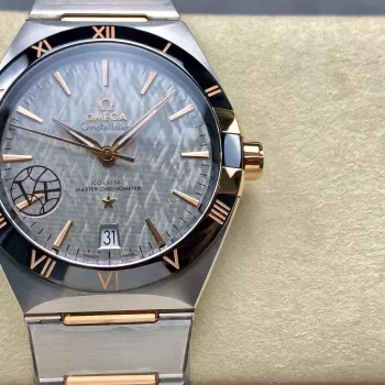 Omega Constellation 131.23.41.21.06.001 (TWO-TONE BRACELET EDITION) Replica - Grijze Wijzerplaat