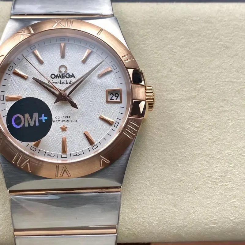 Omega Constellation 123.20.38.21.02.007 Replica - Zilveren Wijzerplaat Roestvrij Staal