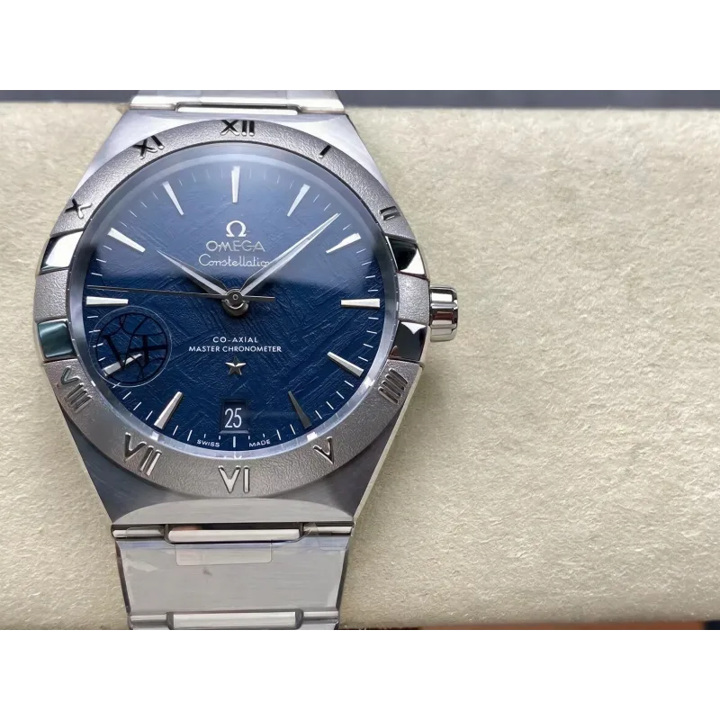 Omega Constellation 131.30.41.21.99.003 Replica - Blauwe Wijzerplaat Roestvrij Staal