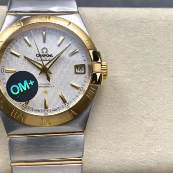 Omega Constellation 123.20.38.21.02.009 Replica - Zilveren Wijzerplaat Roestvrij Staal