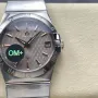 Omega Constellation 123.10.38.21.06.002 Replica - Grijze Wijzerplaat Roestvrij Staal